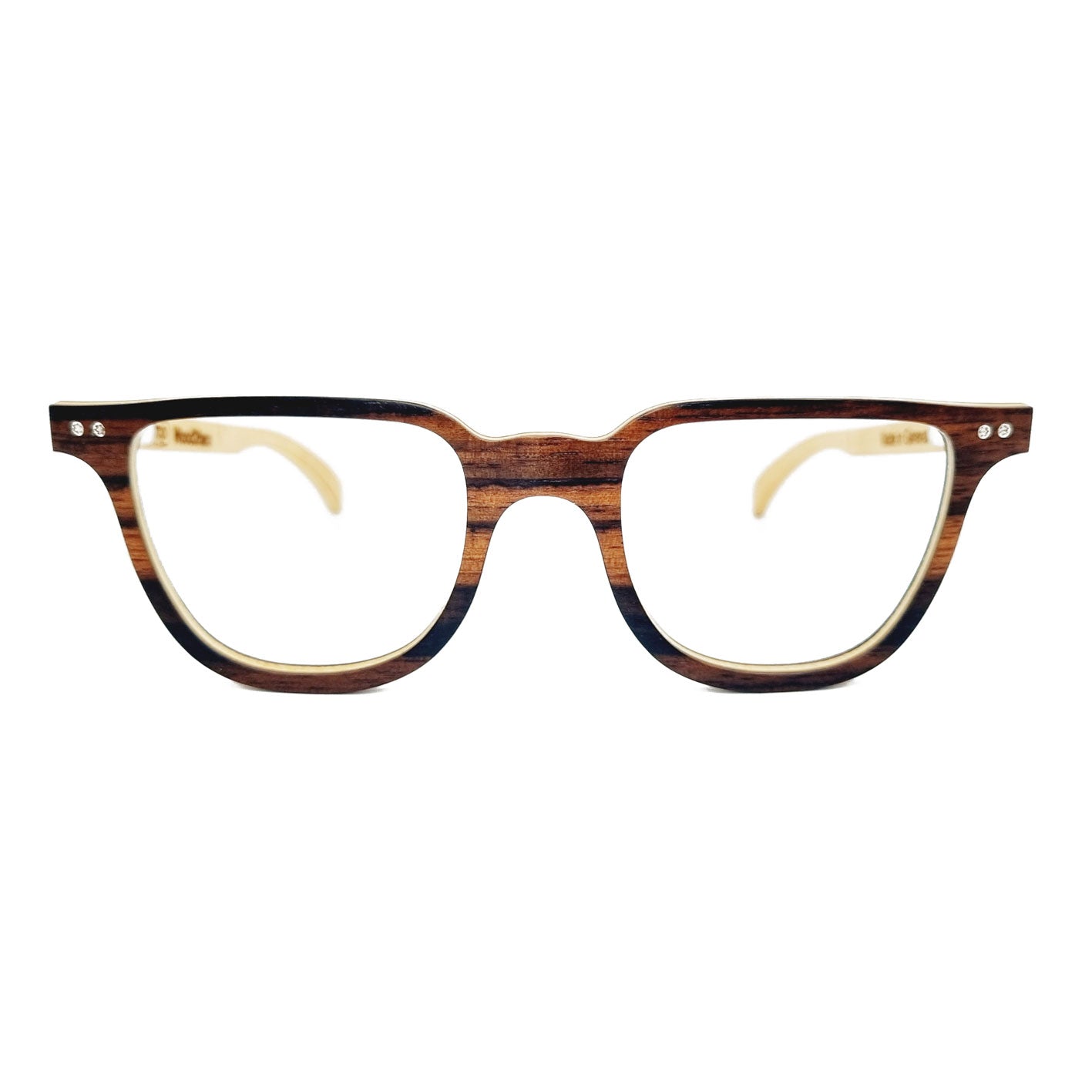 Lunettes en bois d'ébène