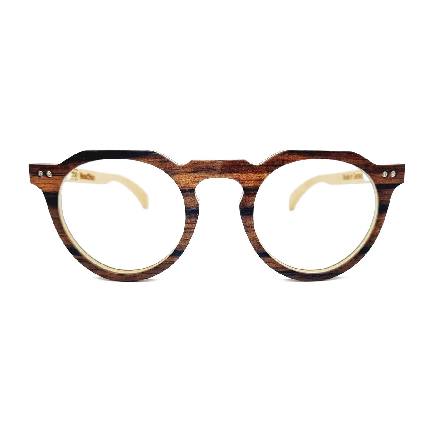 Lunettes en bois d'ébène