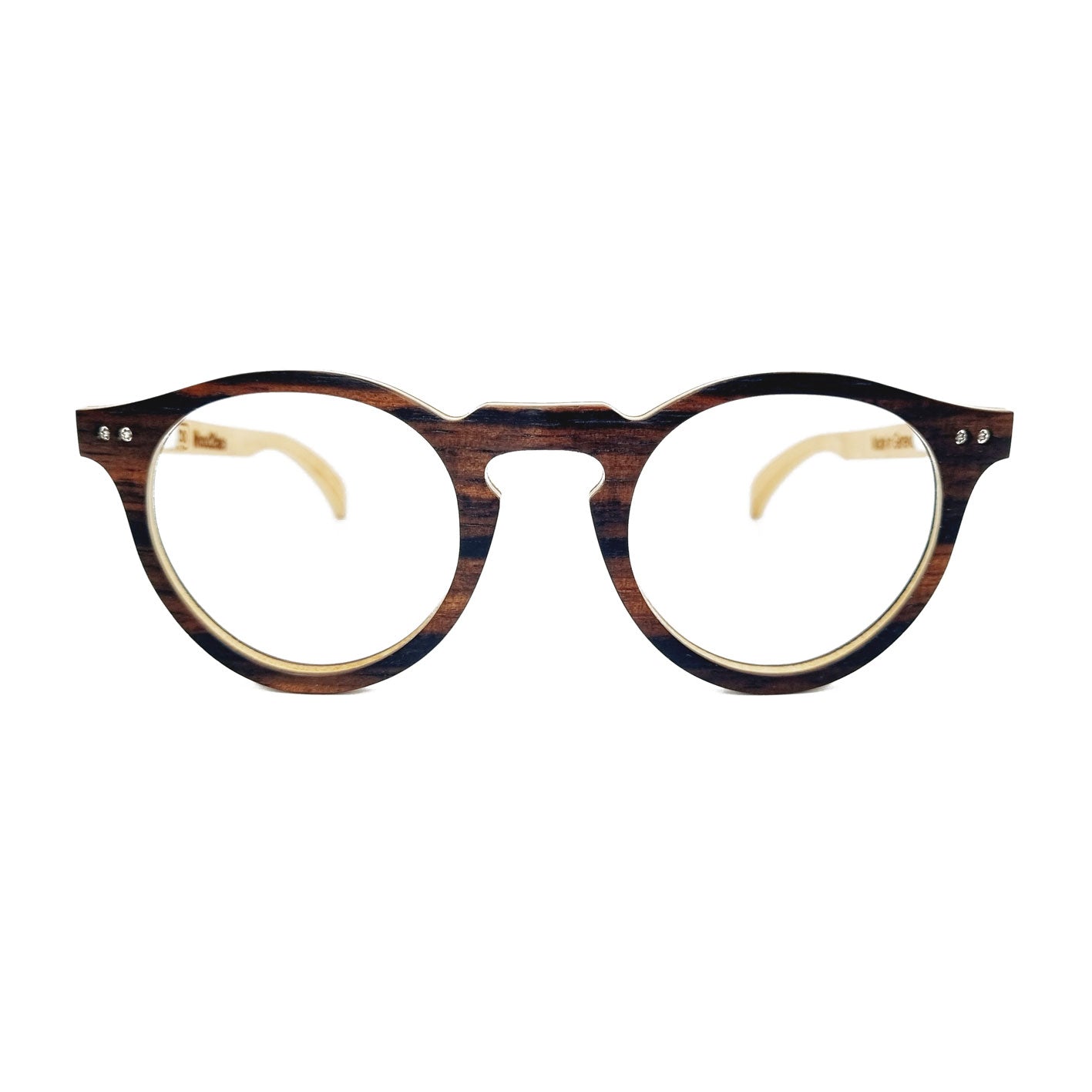 Lunettes en bois d'ébène