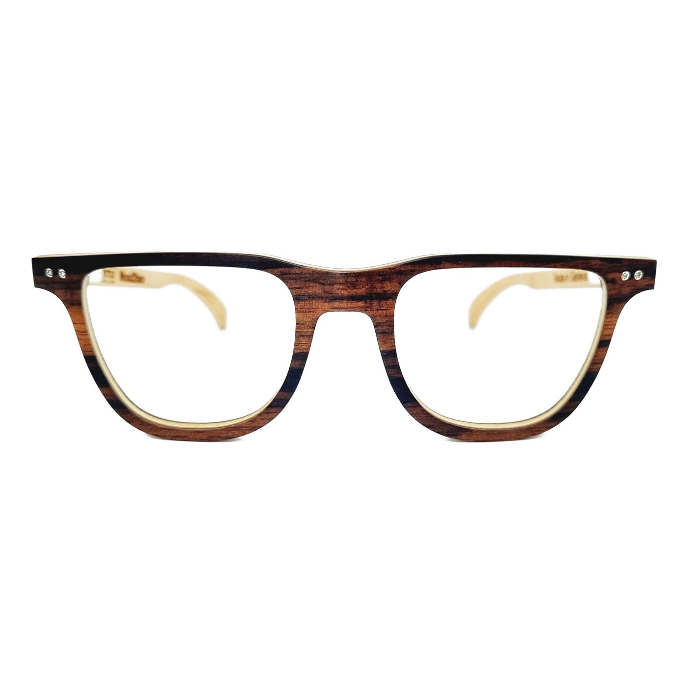 Lunettes en bois d'ébène