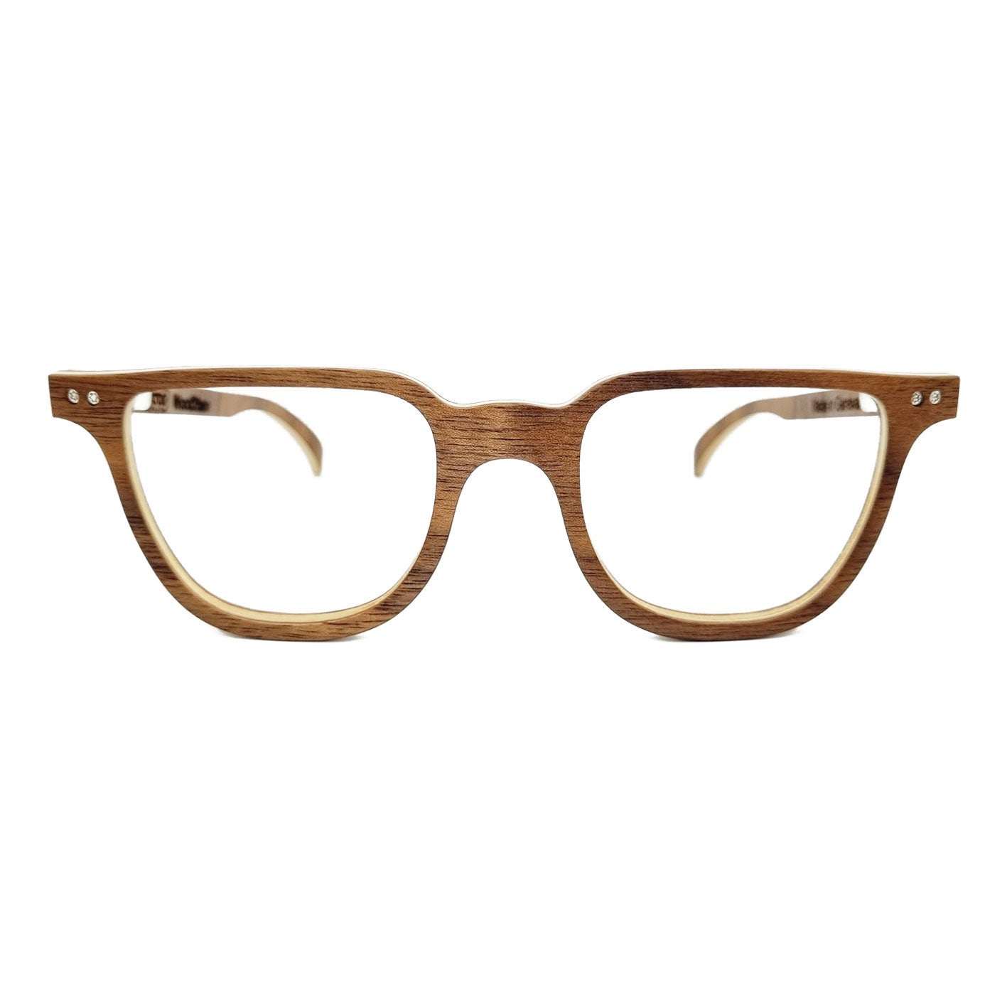 Lunettes en bois de noyer