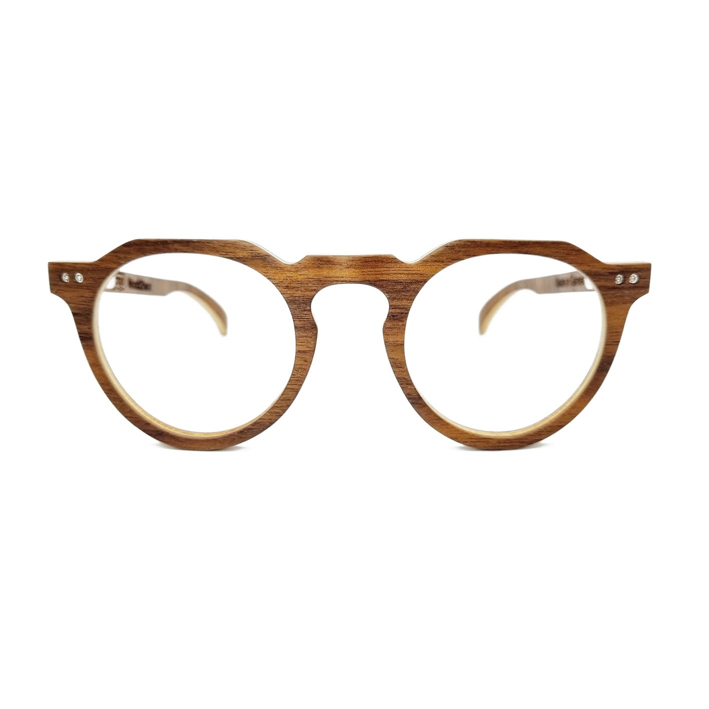 Lunettes en bois de noyer
