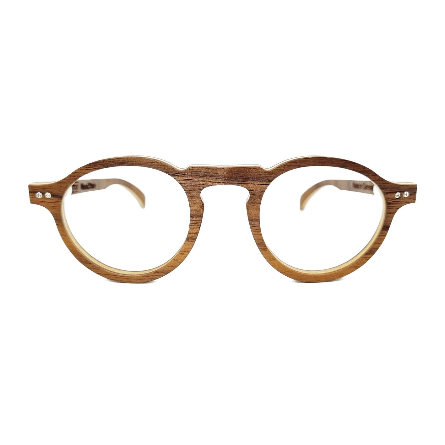Lunettes en bois de noyer