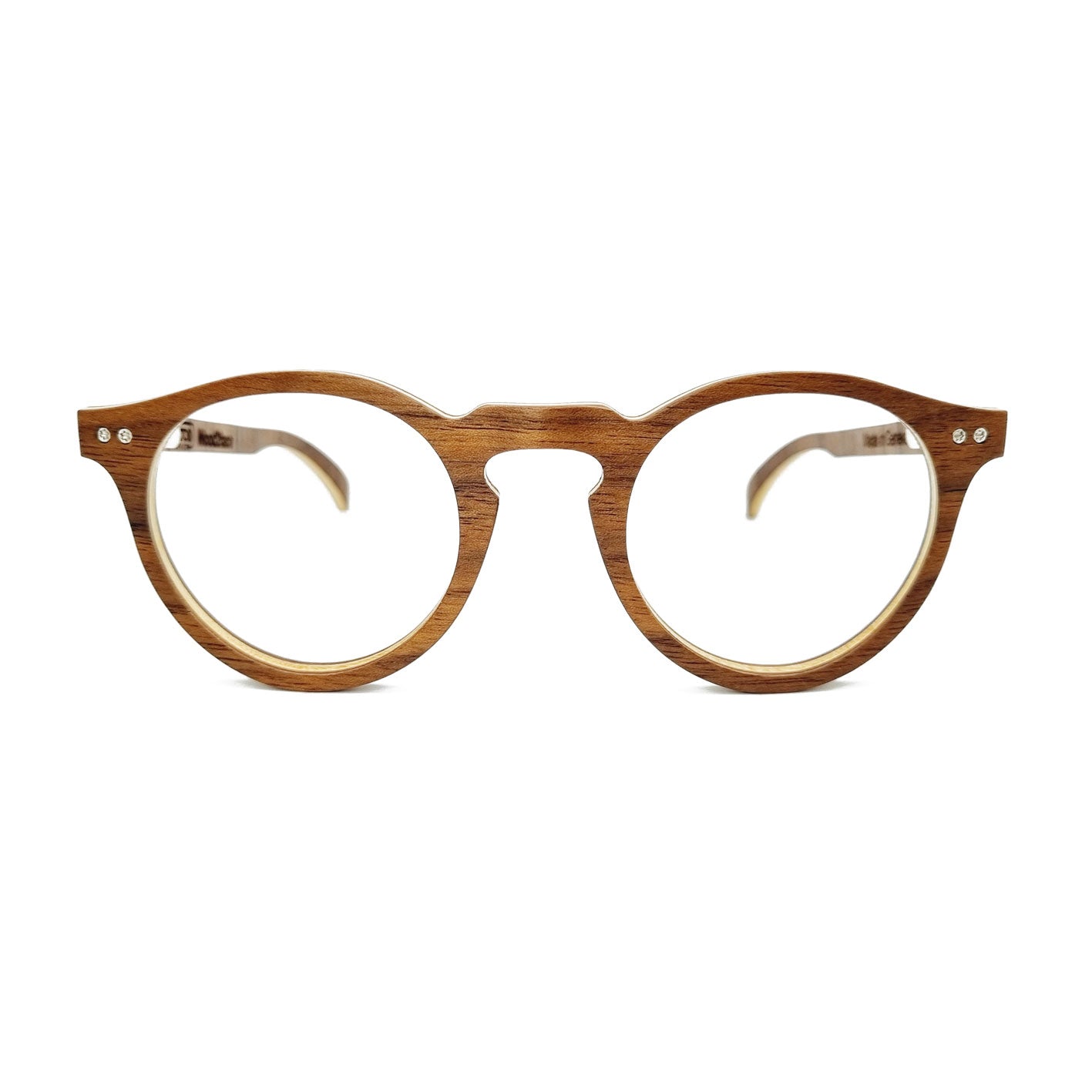 Lunettes en bois de noyer