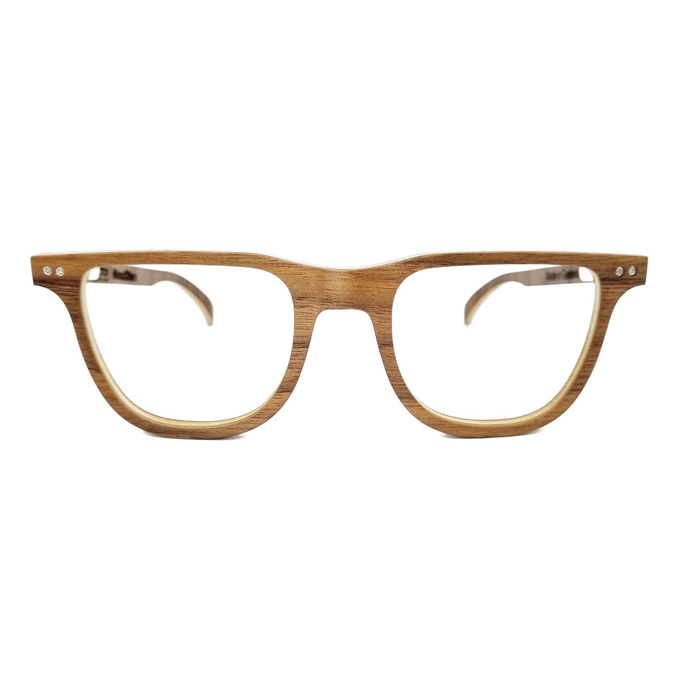 Lunettes en bois de noyer