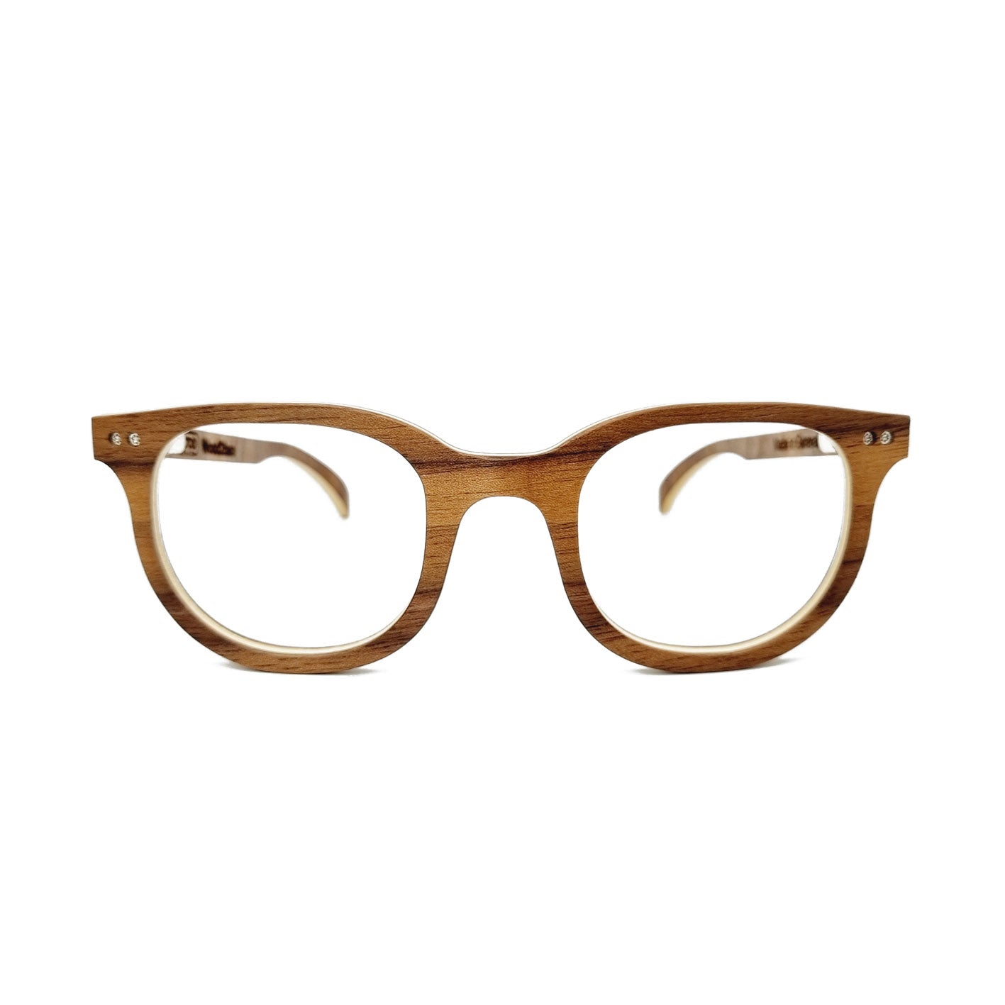 Lunettes en bois de noyer
