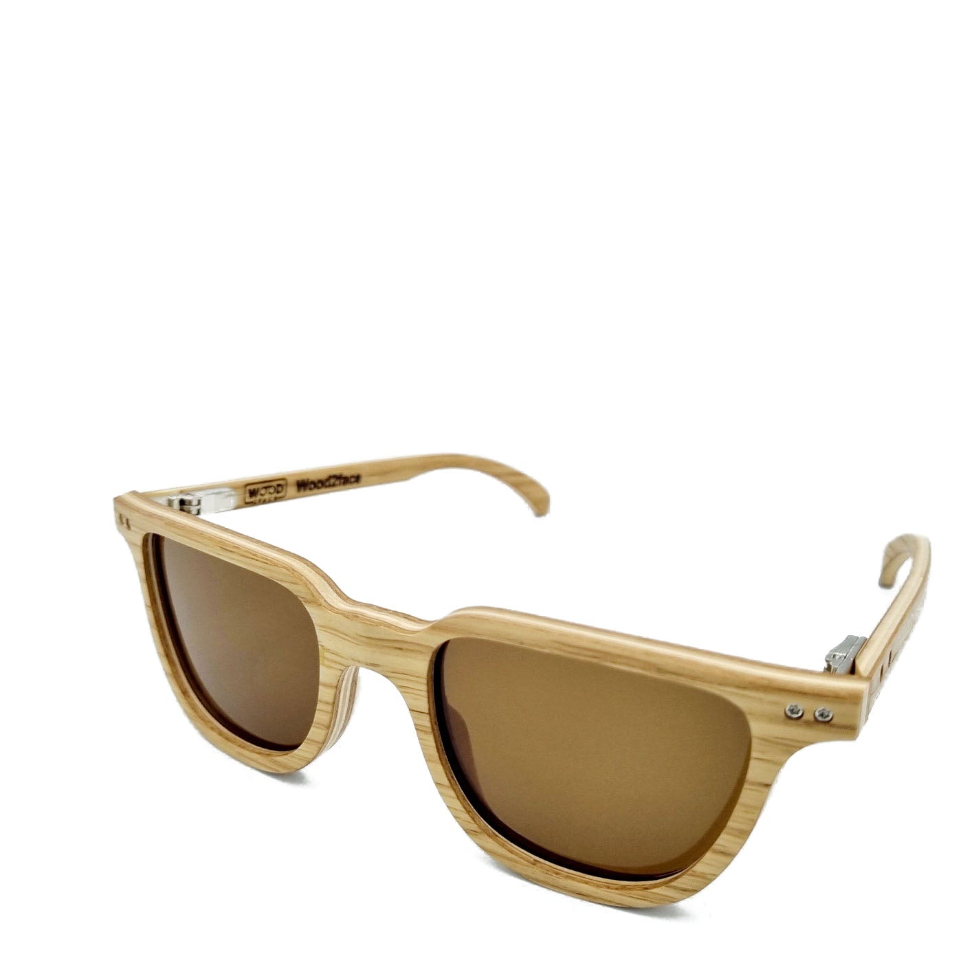 Lunettes de soleil en bois de chêne
