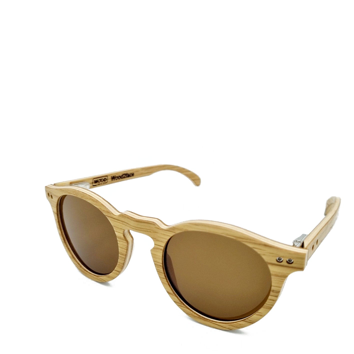 Lunettes de soleil en bois de chêne