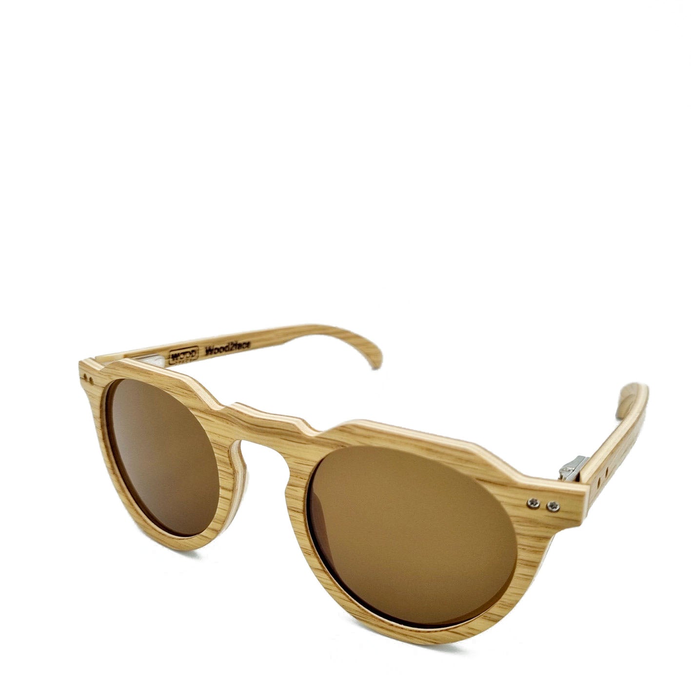 Lunettes de soleil en bois de chêne