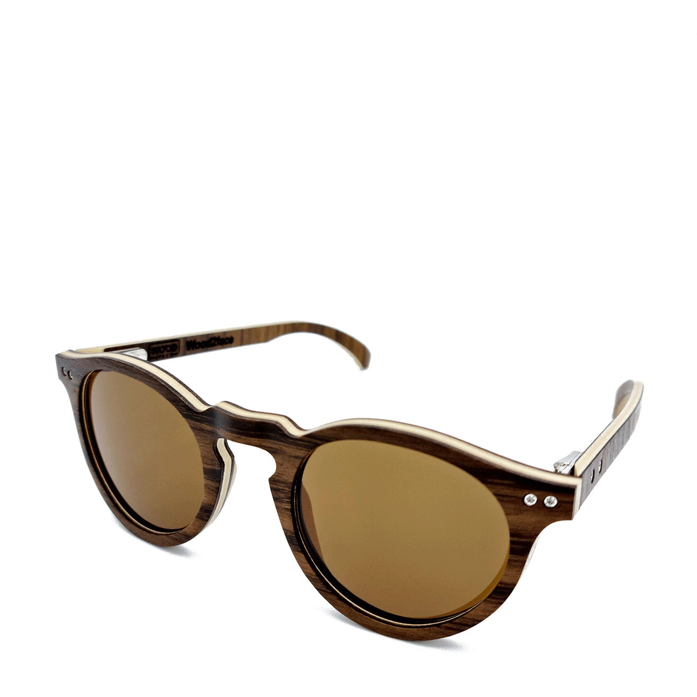 Lunettes de soleil en bois d'eucalyptus